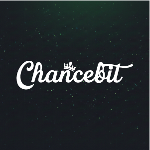 Chancebit casino homepage banner featuring the Chancebit logo on a dark background.